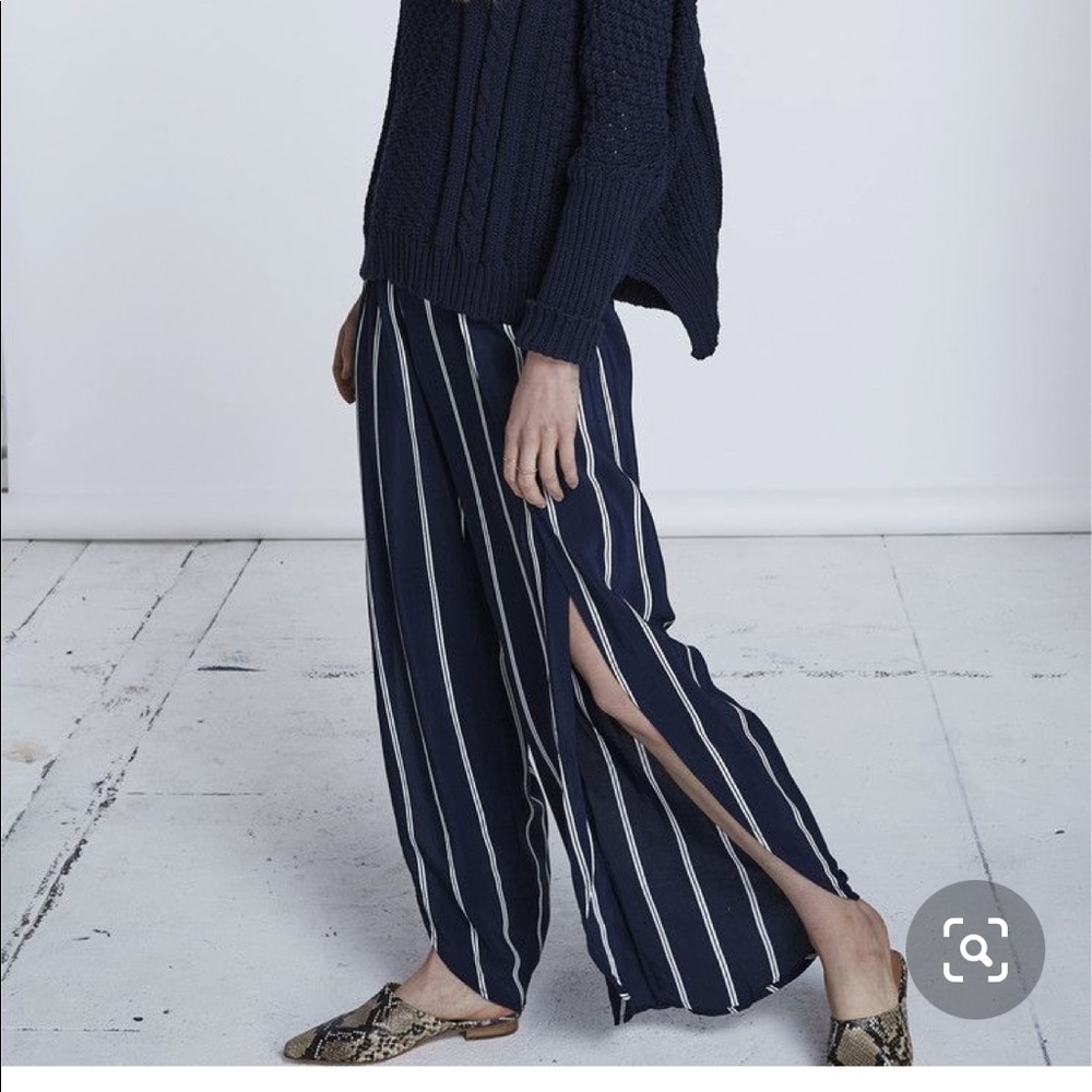 ❤️ Faithfull The Brand pants & top SET wide leg wrap faithful